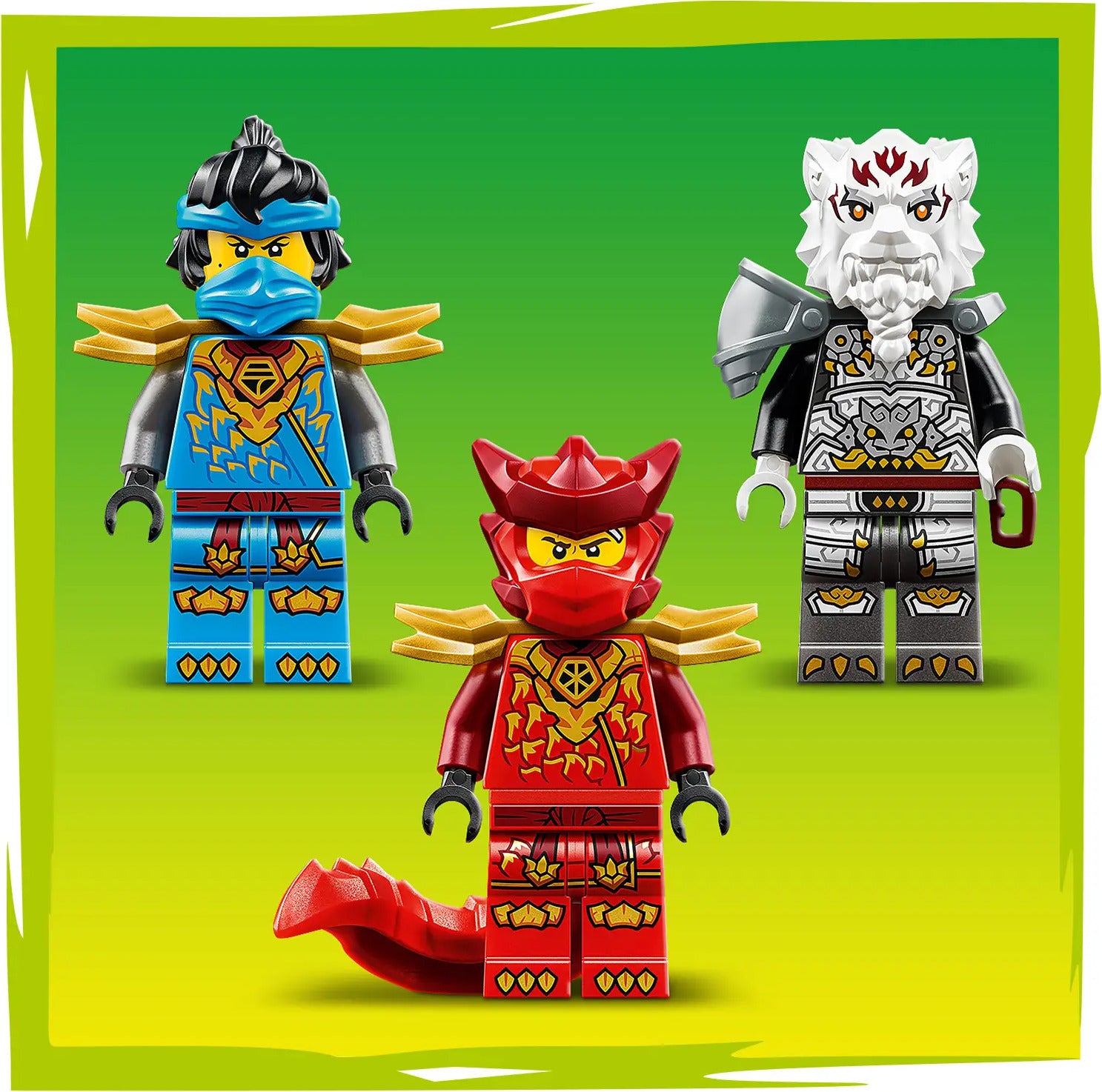 LEGO® NINJAGO® Zilvar and Grimtak the Dragon Beast