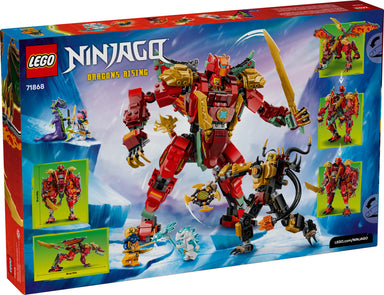 LEGO® NINJAGO® Wyldfyre's Transforming Dragon Mech