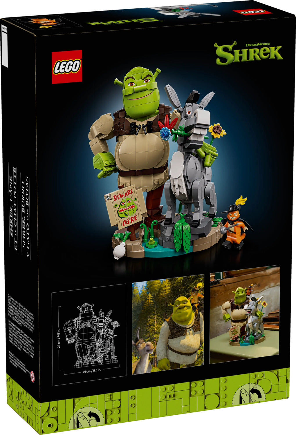 LEGO® Shrek: Shrek, Donkey & Puss in Boots