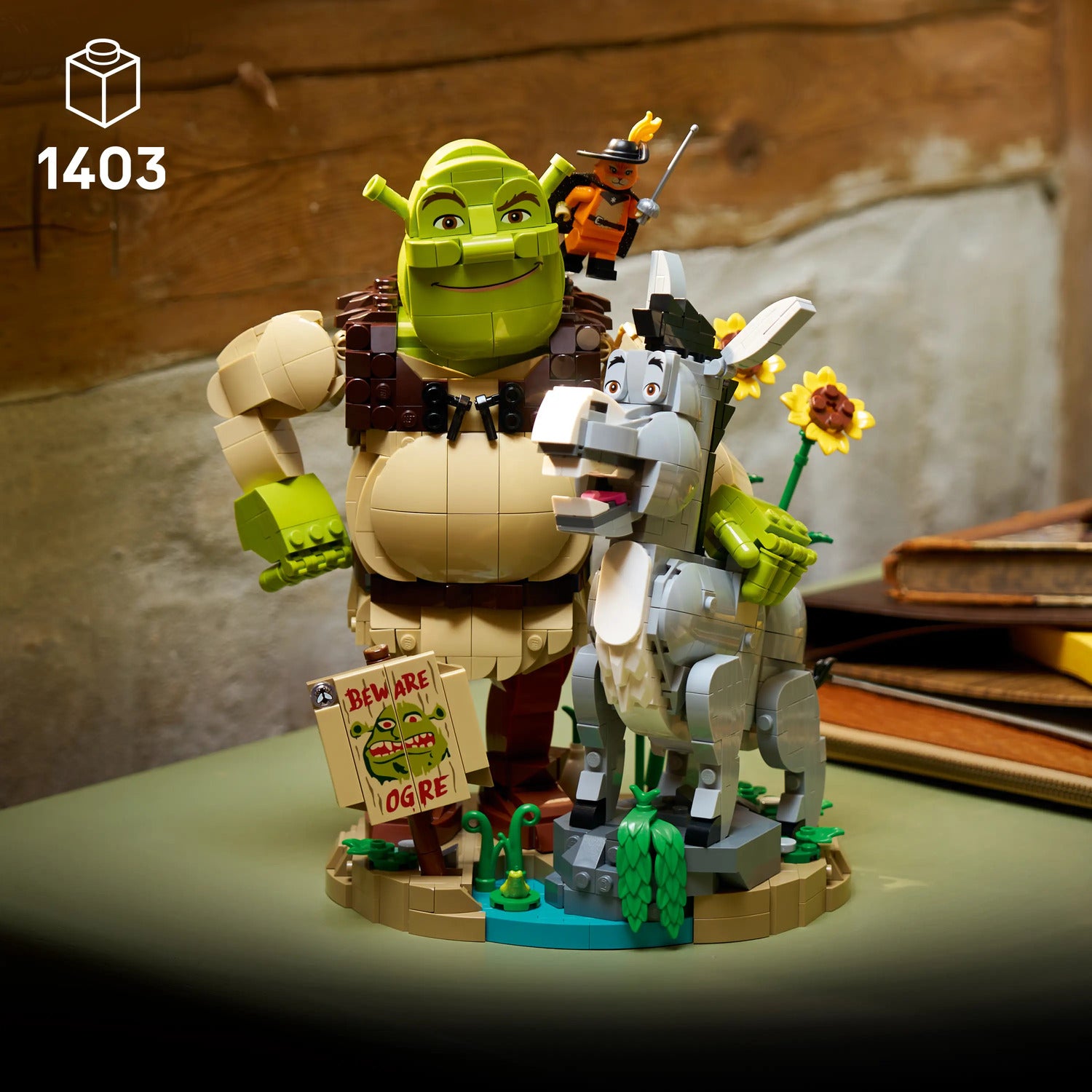 LEGO® Shrek: Shrek, Donkey & Puss in Boots