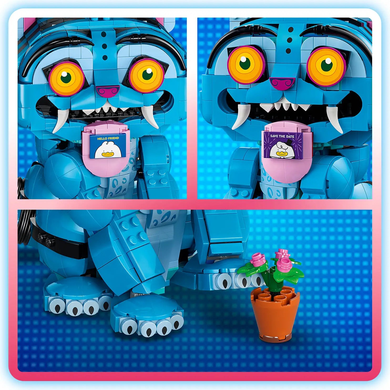 LEGO® KPop Demon Hunters Derpy Tiger and Sussie Bird