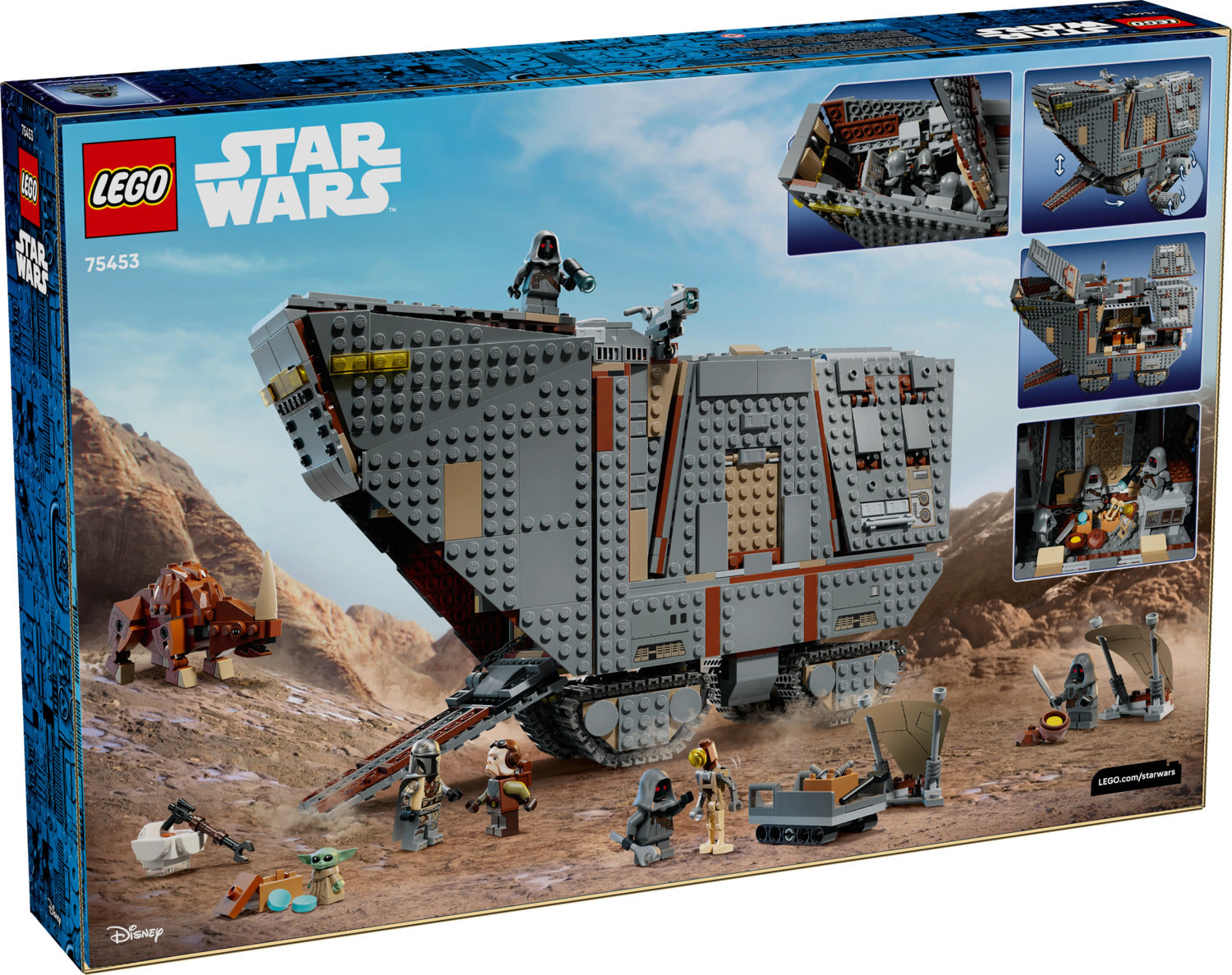 LEGO® Star Wars™ Offworld Sandcrawler™ and Mudhorn