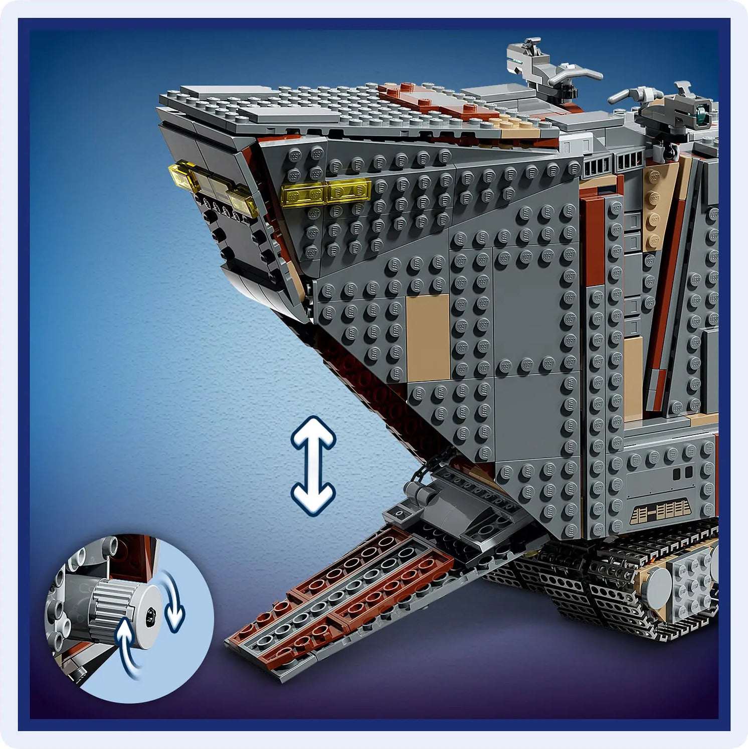 LEGO® Star Wars™ Offworld Sandcrawler™ and Mudhorn