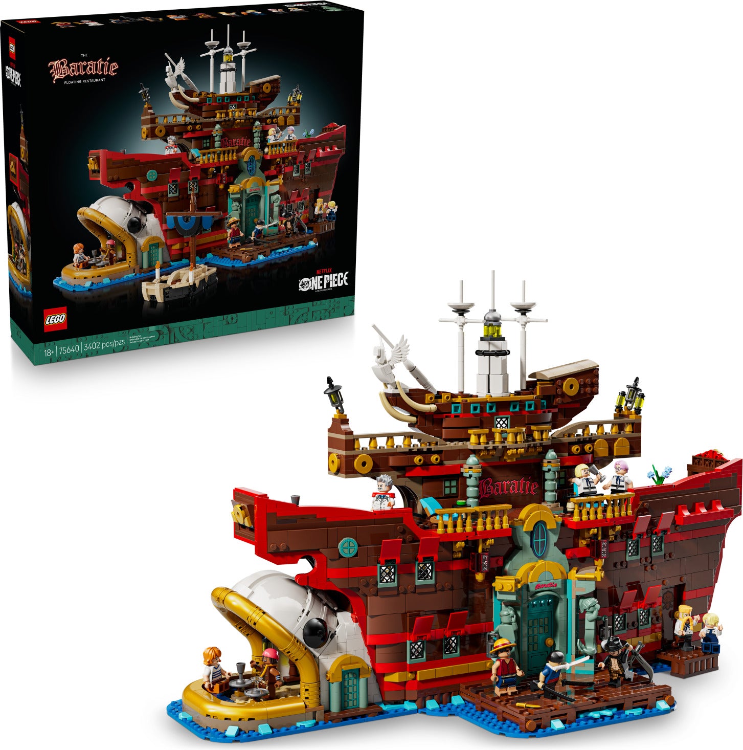 LEGO ONE PIECE: The Baratie Floating Restaurant