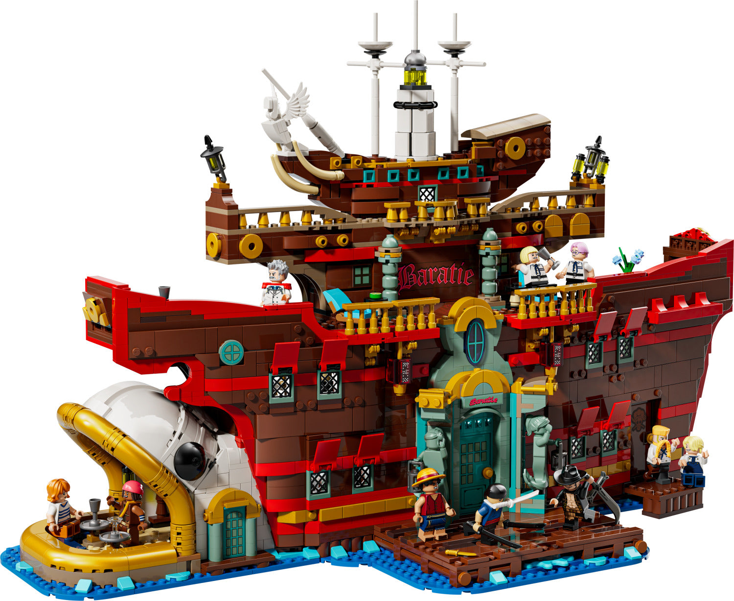 LEGO ONE PIECE: The Baratie Floating Restaurant