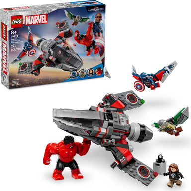 LEGO Super Heroes Marvel: Captain America vs. Red Hulk Battle
