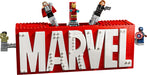 LEGO Super Heroes Marvel: MARVEL Logo & Minifigures
