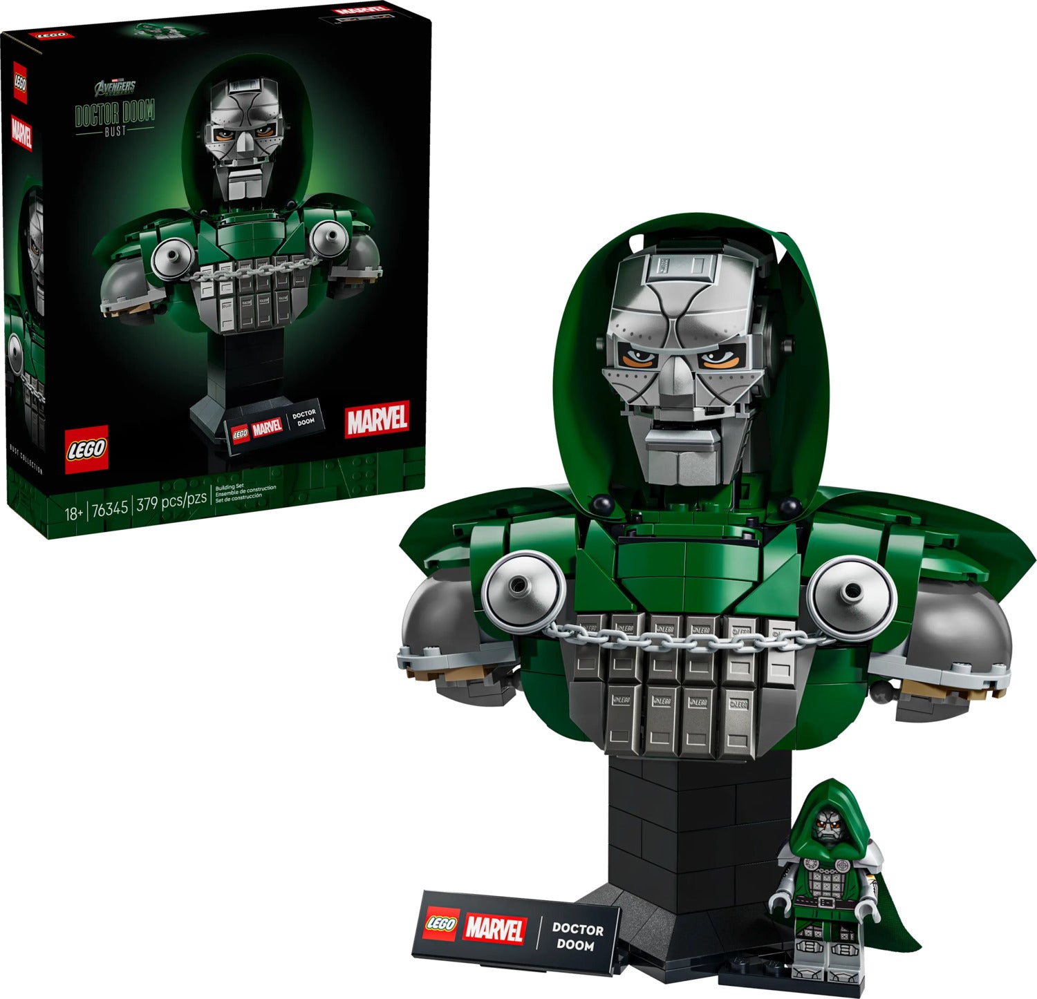 LEGO® ǀ Marvel Doctor Doom Bust