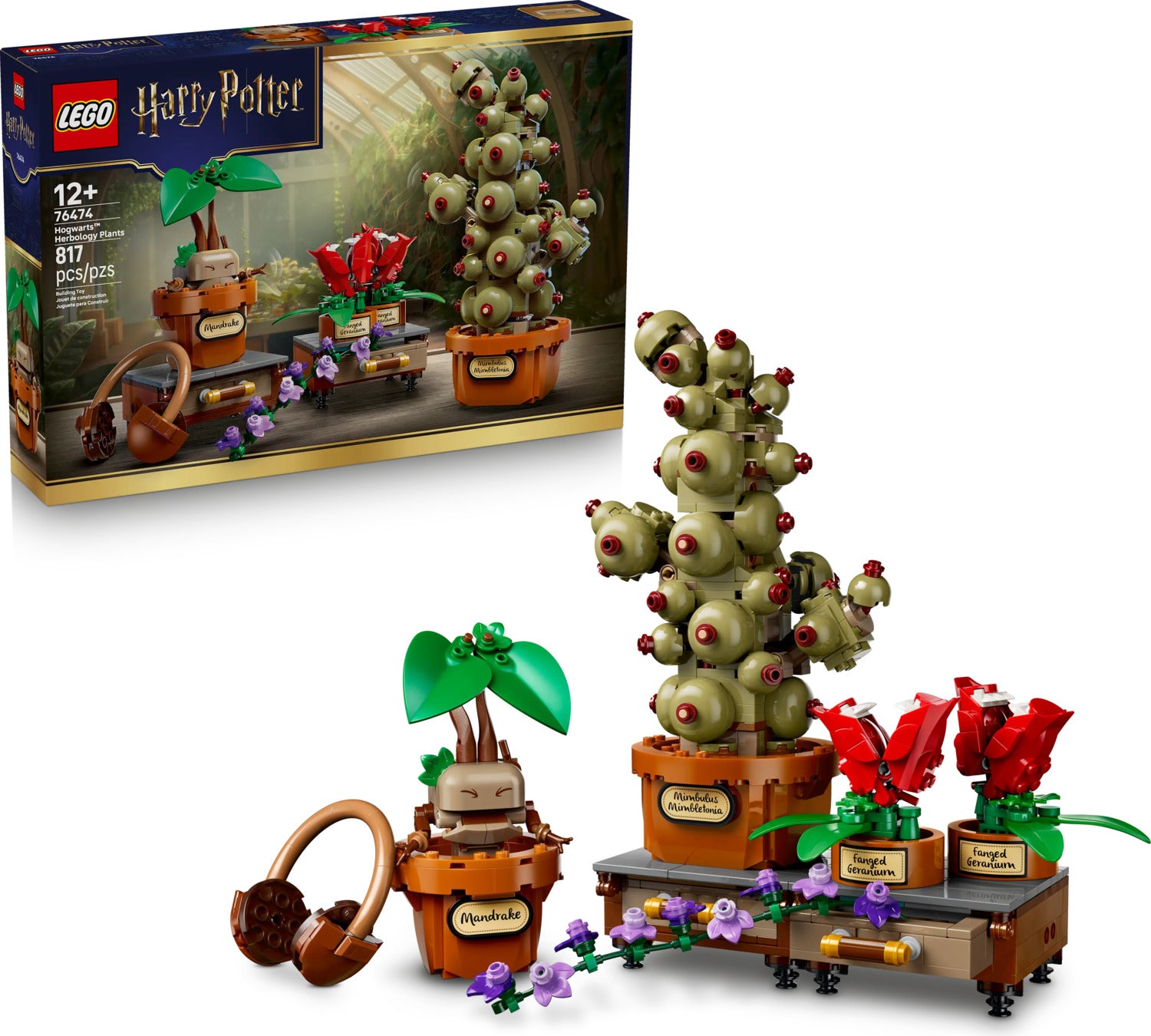 LEGO® Harry Potter™ Hogwarts™ Herbology Plants