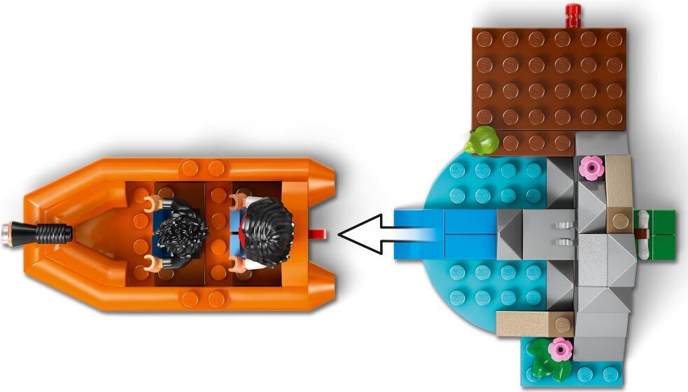 LEGO Jurassic World: T. rex River Escape