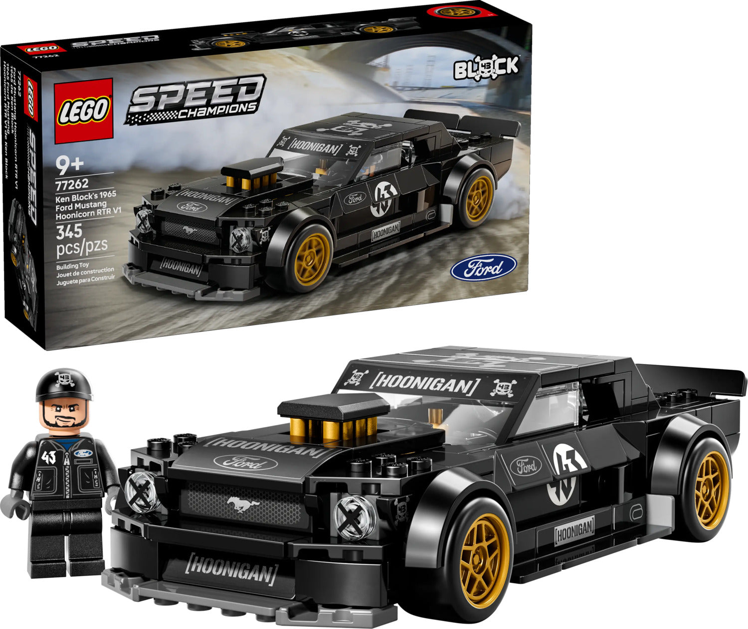 LEGO® Speed Champions Ken Block’s ’65 Ford Mustang Hoonicorn V1