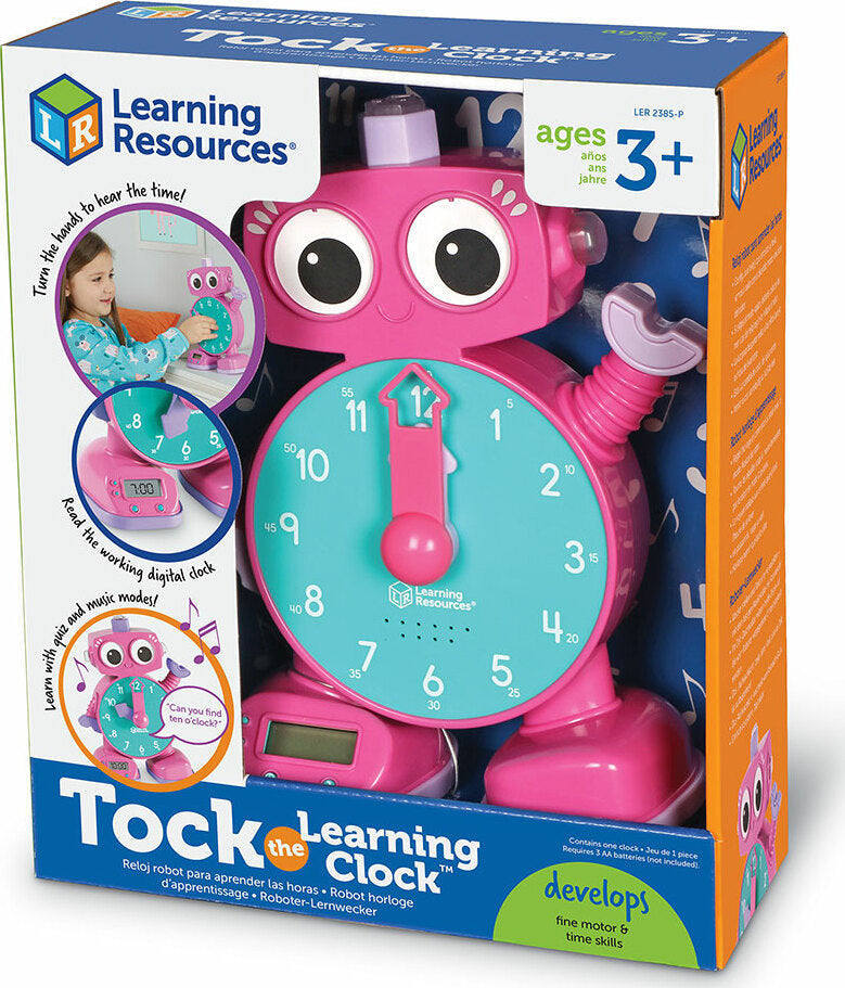Tock the Learning Clock® - Pink