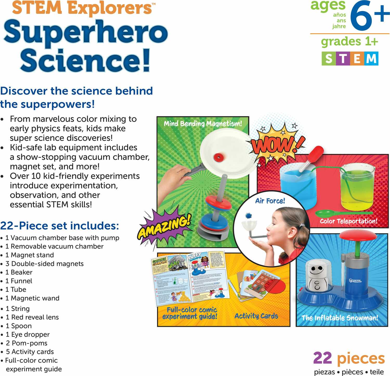 STEM Explorers Super Hero Science Set