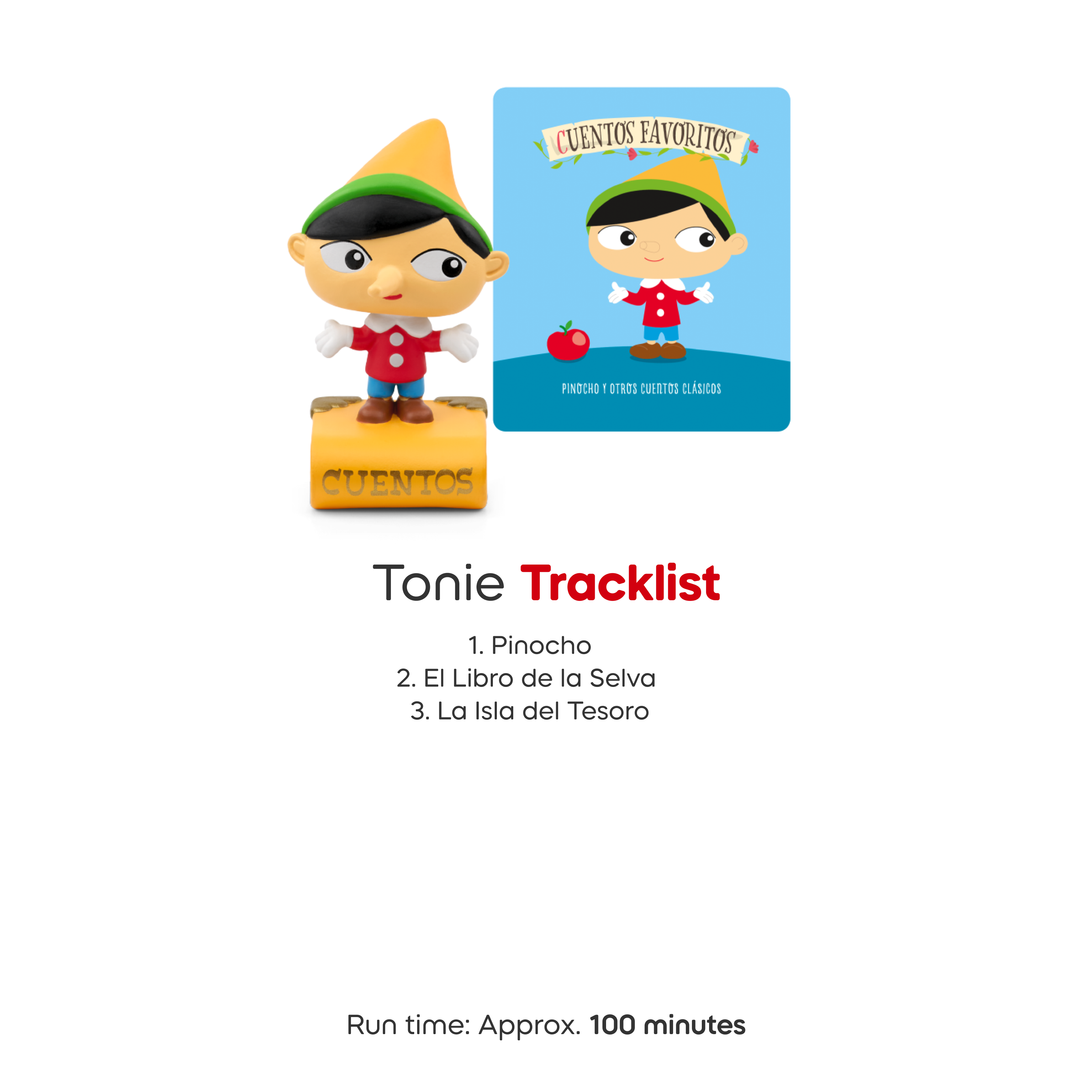 Pinocho y Otros Cuentos Clásicos Tonie (en Español) Tonie