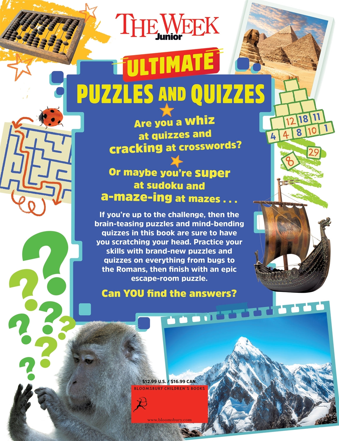 The Week Junior Ultimate Puzzles and Quizzes: Over 200 pages of mind-bending quizzes, sudoku, word searches, crosswords and much more