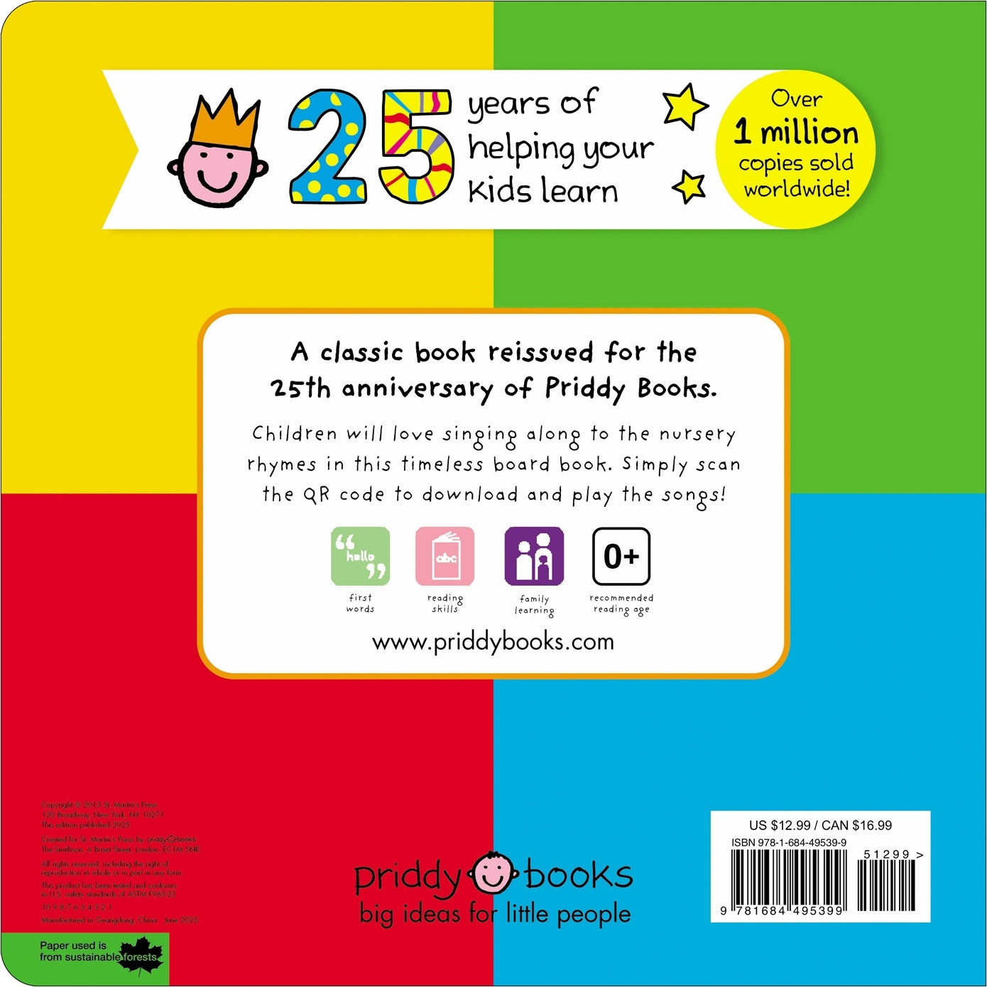 Nursery Rhymes (25th Anniversary): QR Audio