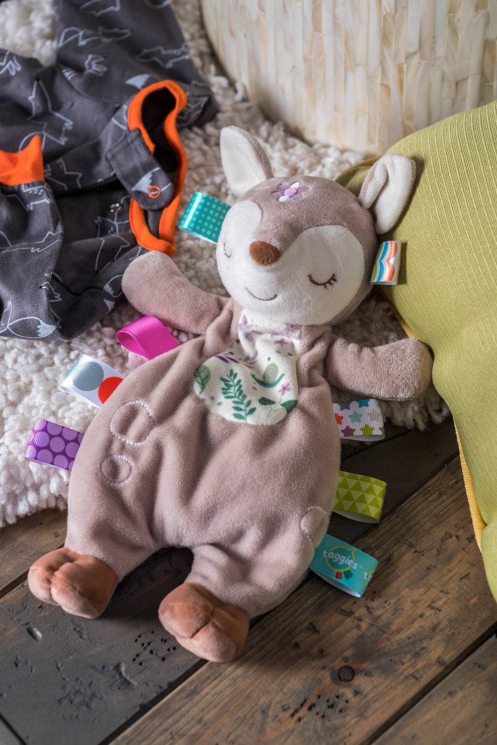 Taggies Flora Fawn Lovey - 11"