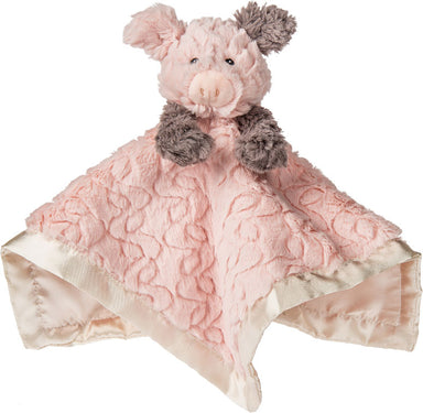 Putty Nursery Piglet Character Blanket - 13x13"