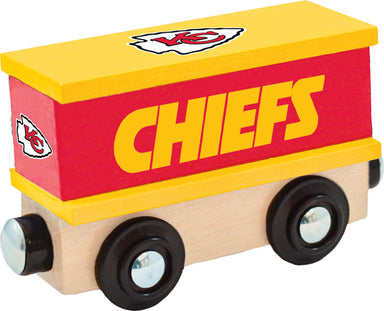 Kansas City Chiefs NFL Wood Box Train Car