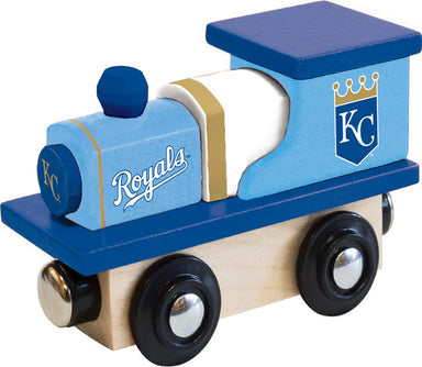 Kansas City Royals MLB Wood Train Engine