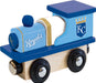 Kansas City Royals MLB Wood Train Engine