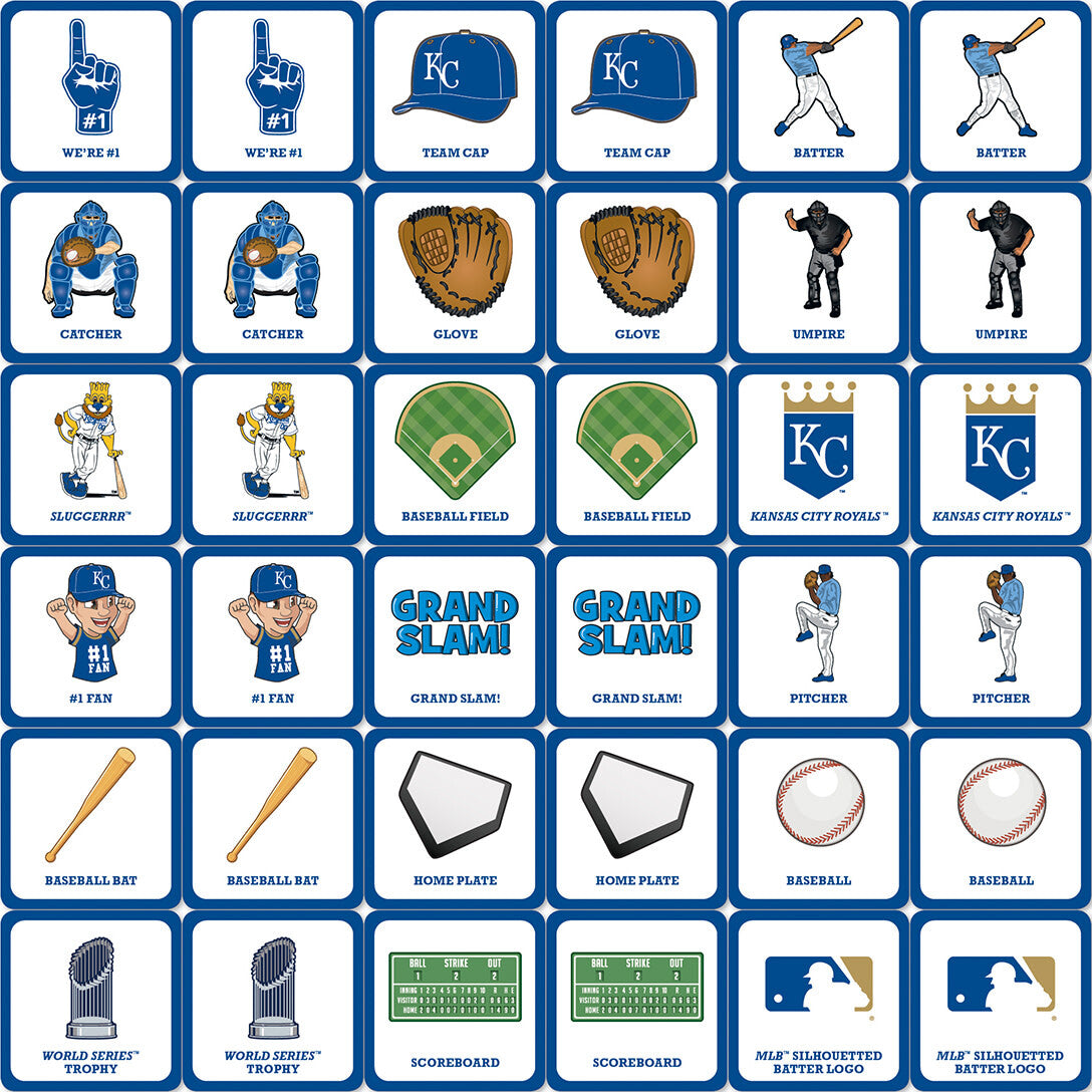Kansas City Royals MLB Matching Game