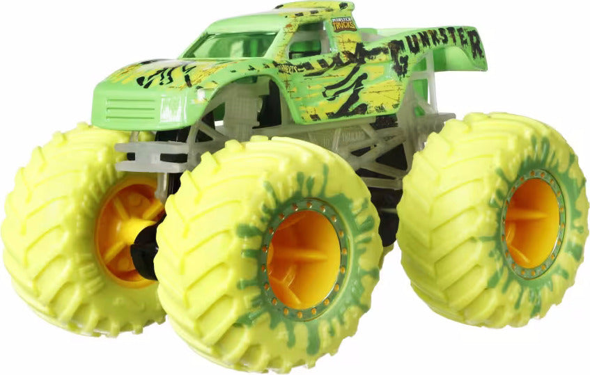 Hot Wheels Monster Trucks Glow in The Dark Collection