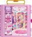 Barbie Closet with Spin & Style Feature, Vanity, Ottoman, 4 Fashions, 20+ Pieces, Portable Storage