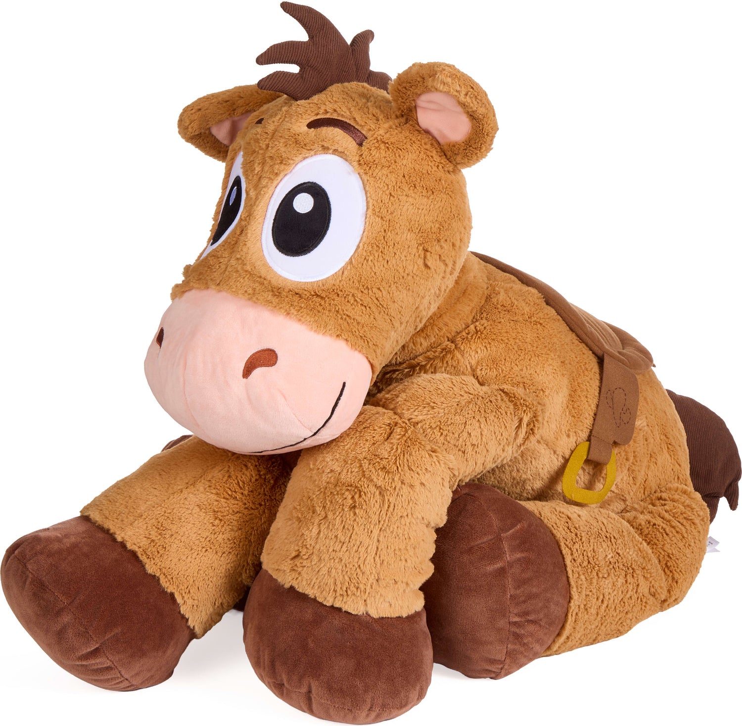 Mattel Disney and Pixar Toy Story 5 Ginormous Plush Toys, 24-inch Scale Character Soft Doll Stuffed Animal
