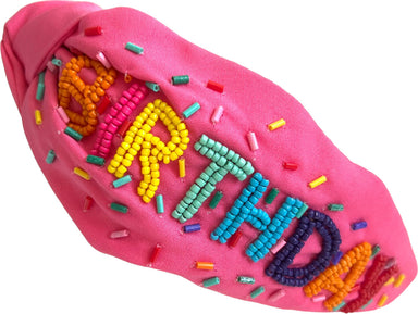 Beaded Birthday Headband (assorted)