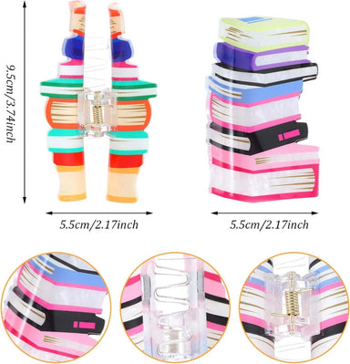 Book Hair Claw (assorted)