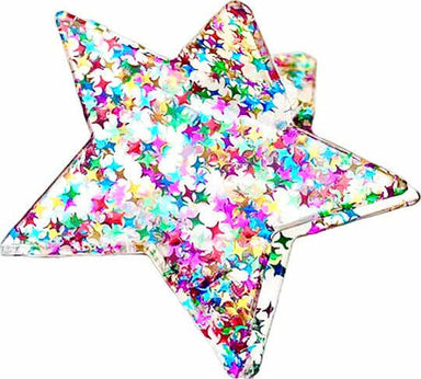 Glitter Star Hair Claw