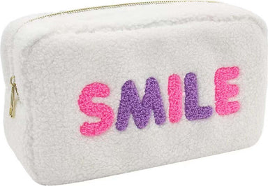 Varsity Sherpa Smile Bag (assorted)