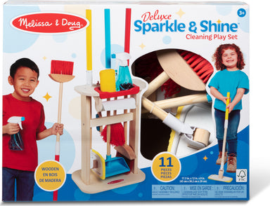 Deluxe Sparkle & Shine Cleaning Play Set