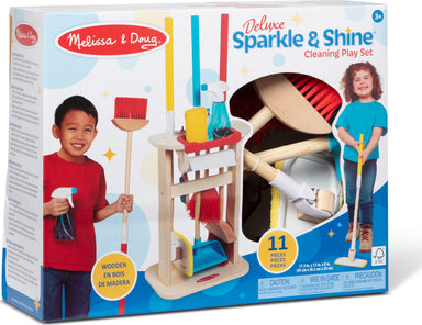Deluxe Sparkle & Shine Cleaning Play Set