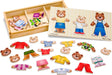 Bear Family Dress-Up Puzzle
