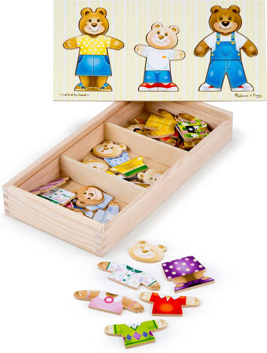 Bear Family Dress-Up Puzzle