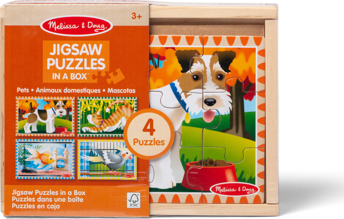 Pets Puzzles in a Box