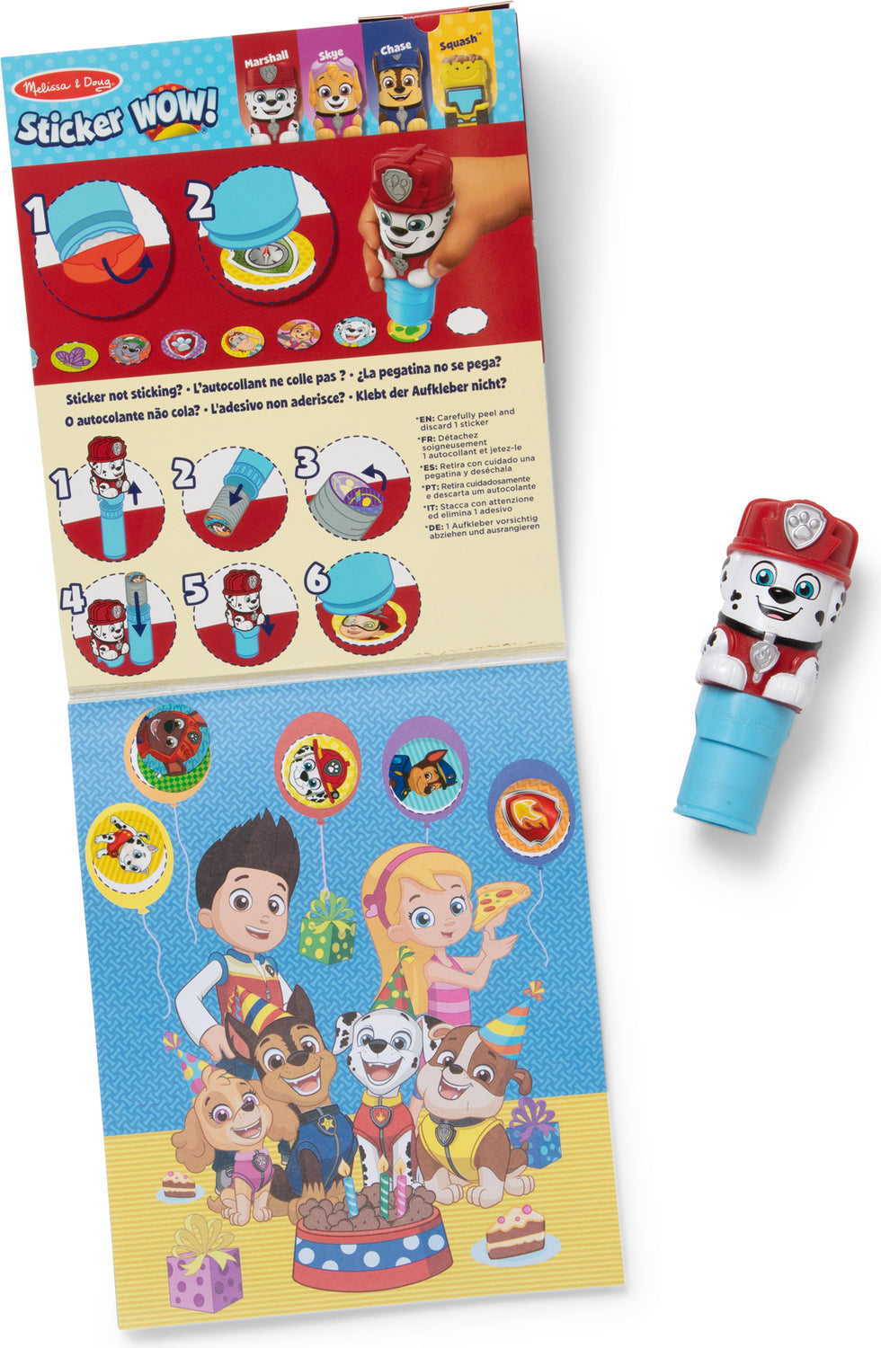 Sticker WOW! Activity Pad & Sticker Stamper - Marshall