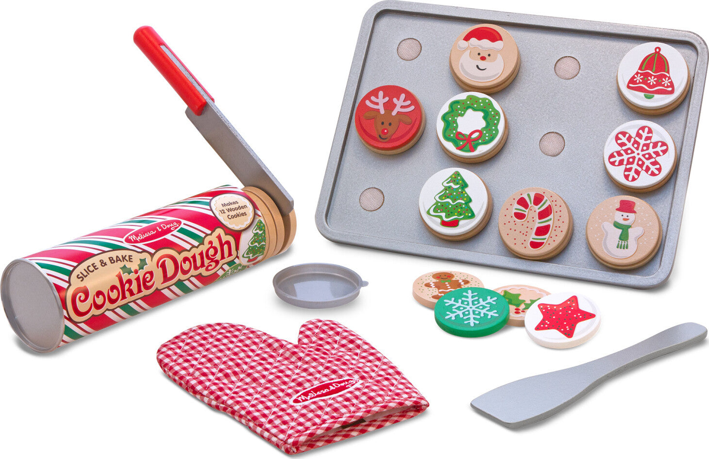 Slice & Bake Christmas Cookie Play Set