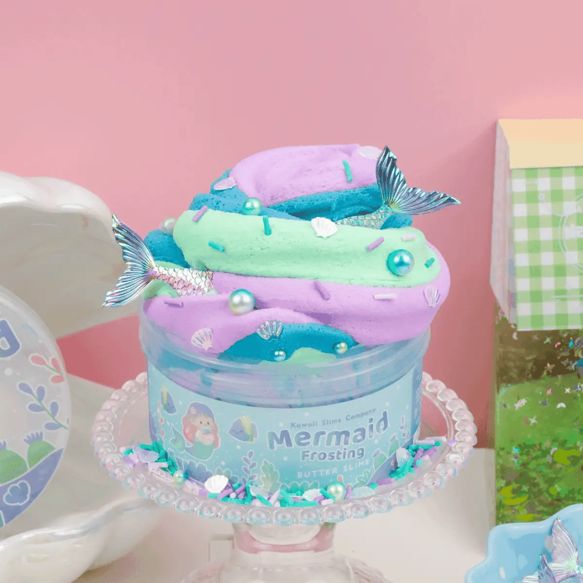 Mermaid Frosting Butter Signature Dome™ Slime