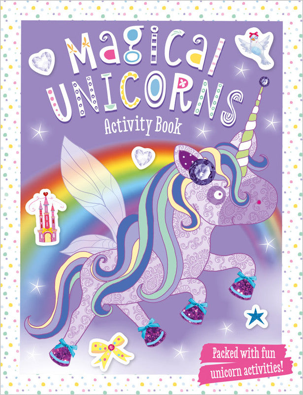 I Love Unicorns Sticker Activity Case