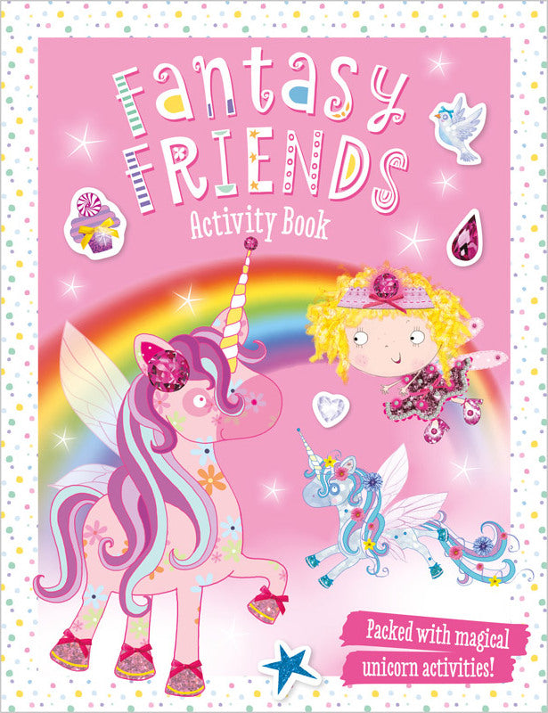 I Love Unicorns Sticker Activity Case