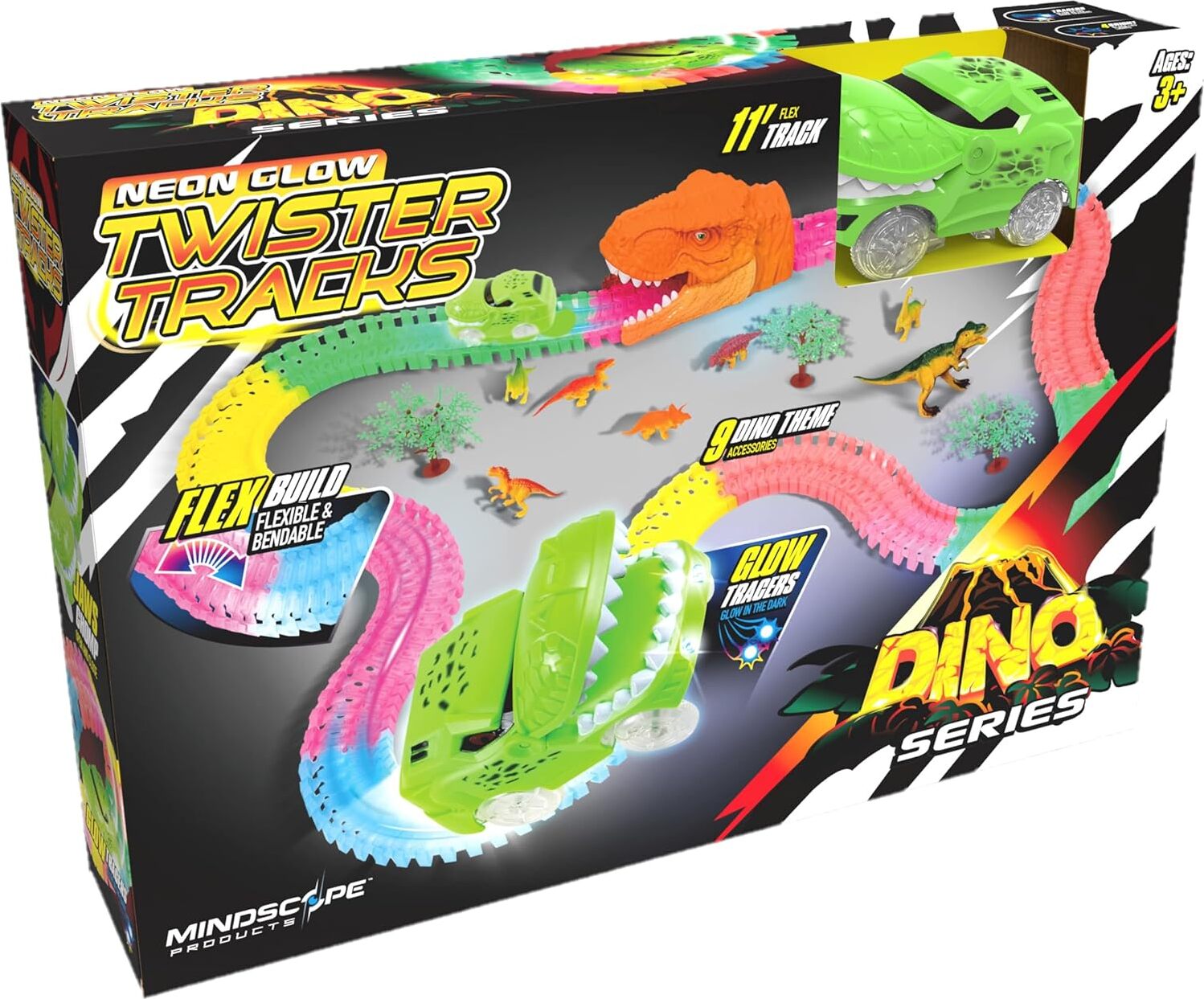 Twister Tracks Dino Series Glow in the Dark