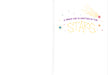 Foil: A Great Day Is Written In The Stars Card