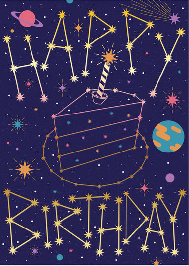 Foil: A Great Day Is Written In The Stars Card