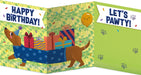 Tri-Fold: Wiener Dog With Gifts Foil