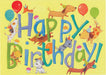Dog Birthday Party Card
