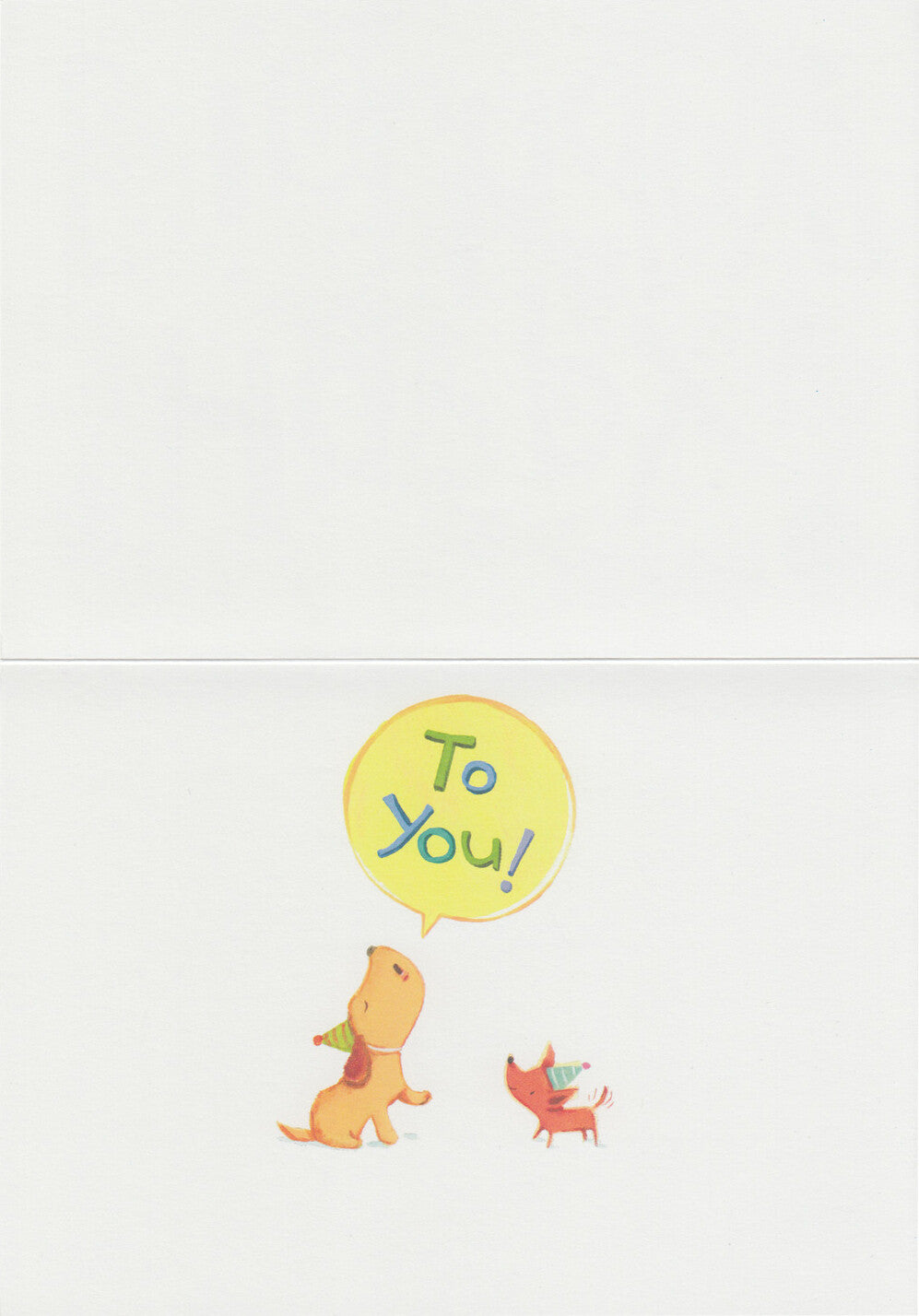 Dog Birthday Party Card