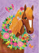 Horse & Butterfly Foil Card